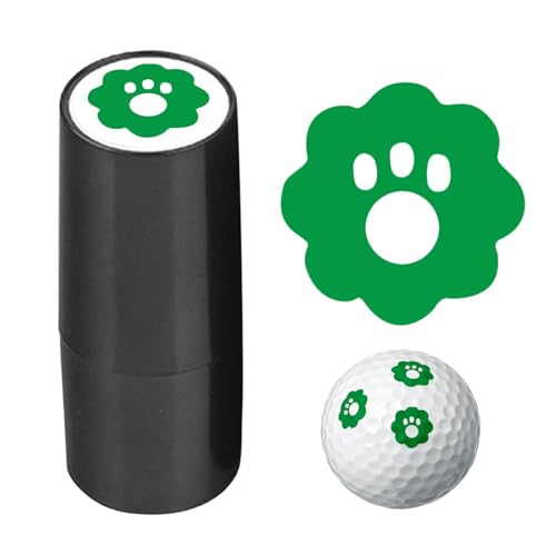 Golfball Marker Stempel, Personalisierter Golfball Stempel, Golf Ball Stamp Marker, Golfball Permanent Marker Wasserdicht Schnelltrocknend, Golfzubehör, Geschenk für Golfer Golfliebhaber von Penlimly