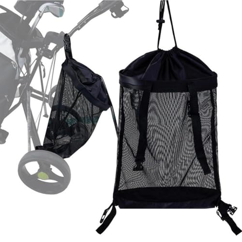 Golftrolley Zubehör Tasche Herren Damen, Golfwagen Zubehör Aufbewahrungstasche, Netz Aufbewahrungsnetz für Golfwagen und Golftrolley, Multifunktionale Golfmobile Zubehör Tasche, 48x40cm Golftrolley Zubehör Tasche Herren Damen, Golfwagen Zubehör Aufbewahrungstasche, Netz Aufbewahrungsnetz für Golfwagen und Golftrolley, Multifunktionale Golfmobile Zubehör Tasche, 48x40cm von Penlimly