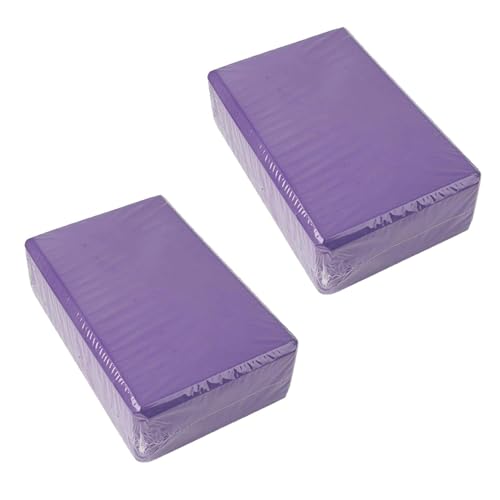 Yoga Blöcke 2er Set, Hochdichte EVA Schaumstoff Yogaklotz Fitness Klotz, Yoga Klötze Yogablock für Yoga und Pilates, Meditation, Entspannung & Dehnhilfe, Yoga Würfel für Anfänger Fortgeschrittene Yoga Blöcke 2er Set, Hochdichte EVA Schaumstoff Yogaklotz Fitness Klotz, Yoga Klötze Yogablock für Yoga und Pilates, Meditation, Entspannung & Dehnhilfe, Yoga Würfel für Anfänger Fortgeschrittene von Penlimly