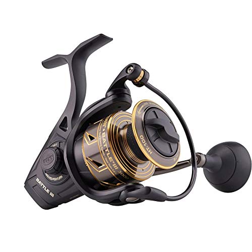 PENN Battle III Spinnrollen, Black Gold, 5000| 5.6:1 von Penn