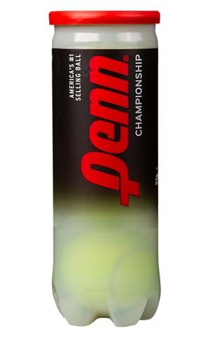 Penn Championship Tennisbälle aus Filz, Normale Beanspruchung, 1 Dose, 3 Bälle Penn Championship Tennisbälle aus Filz, Normale Beanspruchung, 1 Dose, 3 Bälle von Penn