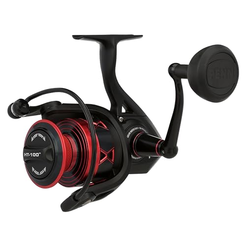 PENN Fierce IV Salzwasser-Spinnrolle – vielseitige Meeresangelrolle für Boot, Kajak, Ufer, Spinning, Jiggen, Surfen und Allround-Einsatz, 5000, schwarz/rot PENN Fierce IV Salzwasser-Spinnrolle – vielseitige Meeresangelrolle für Boot, Kajak, Ufer, Spinning, Jiggen, Surfen und Allround-Einsatz, 5000, schwarz/rot von Penn