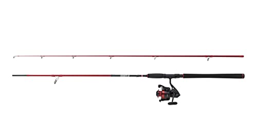 PENN Fierce IV Spin Combo, Set-up für Meeresangelköder, Inshore oder Offshore, Allrounder, perfekt für Salzwasser-Raubfische, einschließlich Wolfsbarsch, Kabeljau, Seelachs, Lippfisch, 210 cm | 10-30g von Penn