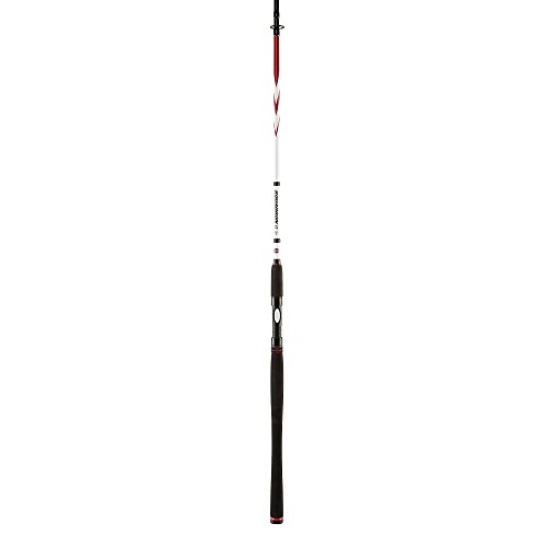 PENN Squadron II Salzwasser Spinnruten, 2.40m| 15-40g, Schwarz/Weiß/Rot von Penn