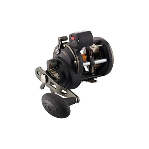 PENN Squall II Level Wind Multirolle - Boot, Kajak oder Ufer - Stabile Multirolle für große Fische, Black Gold, 20|RH PENN Squall II Level Wind Multirolle - Boot, Kajak oder Ufer - Stabile Multirolle für große Fische, Black Gold, 20|RH von Penn