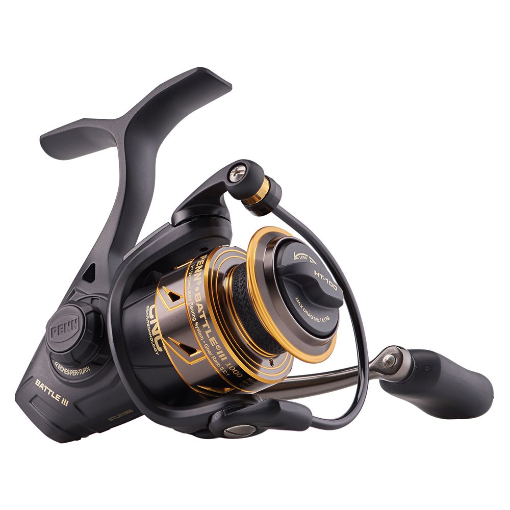 Penn Battle Iii Spinning Reel Schwarz 4000 von Penn