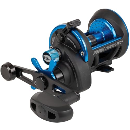 Penn Mag4 Star Drag 515 Reel - Baitcaster Multirolle zum Meeresfischen, Meeresrolle zum Kunstköderangeln, Angelrolle Penn Mag4 Star Drag 515 Reel - Baitcaster Multirolle zum Meeresfischen, Meeresrolle zum Kunstköderangeln, Angelrolle von Penn