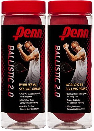 Penn Racquetballs (2 cans) 3 Pack Ballistic von Penn