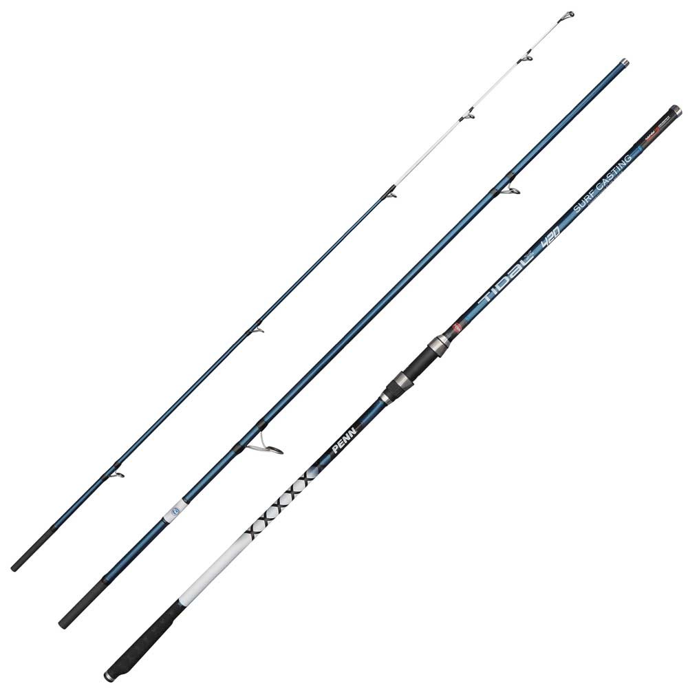 Penn Tidal X K-hybrid Sensitip Surfcasting Rod Silber 4.20 m / 100-300 g von Penn