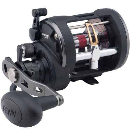 Penn Warfare 20 Level Wind Reel - Rechtshand Multirolle zum Hochseeangeln, Angelrolle zum Meeresangeln, Pilkrolle, Rolle Penn Warfare 20 Level Wind Reel - Rechtshand Multirolle zum Hochseeangeln, Angelrolle zum Meeresangeln, Pilkrolle, Rolle von Penn