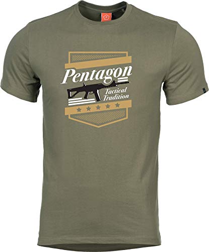Pentagon T-Shirt Ageron ACR Oliv, XL, Oliv Pentagon T-Shirt Ageron ACR Oliv, XL, Oliv von Pentagon