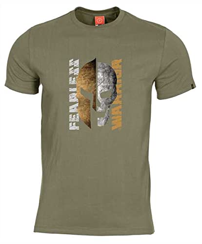 Pentagon T-Shirt Ageron Fearless Oliv, 2XL, Oliv von Pentagon