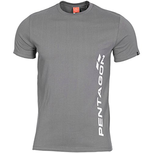 Pentagon T-Shirt Vertical Grau, Grau, 2XL von Pentagon