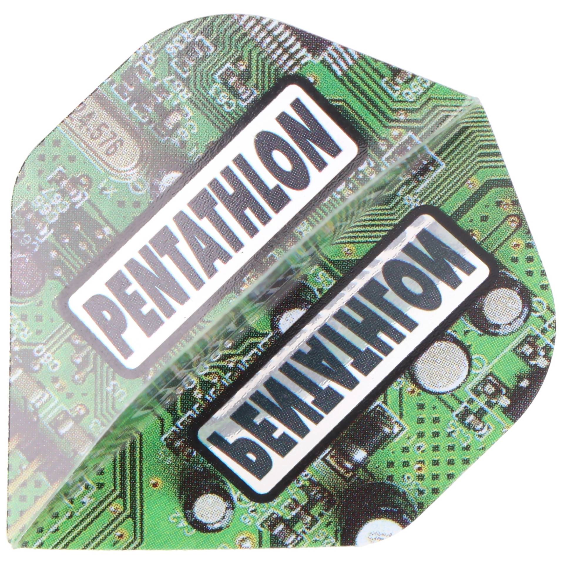 LH Green Circuit Board Dart Flights, 3 Stück LH Green Circuit Board Dart Flights, 3 Stück von Pentathlon