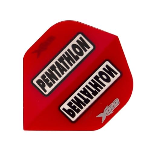 Pentathlon x180 Super Dick Standard Dart Flights, Rot, 5 Sets Pentathlon x180 Super Dick Standard Dart Flights, Rot, 5 Sets von Pentathlon