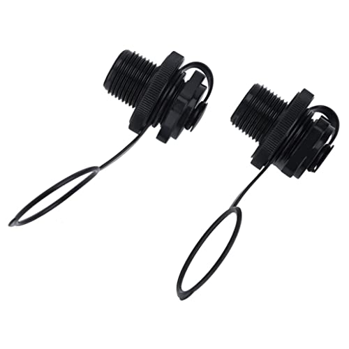 Peosaard Kayak Floßstopfen, Bootsluftventil Kajak Floßstopfen Gummi -Floß -Luftstopfenluftbettschraubkappe Ersatz aufblasbare Zubehör Schwarze 2pcs Peosaard Kayak Floßstopfen, Bootsluftventil Kajak Floßstopfen Gummi -Floß -Luftstopfenluftbettschraubkappe Ersatz aufblasbare Zubehör Schwarze 2pcs von Peosaard