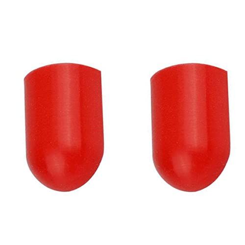 Scooter Foot Support Cover Kickstand Protective Holder kompatibel mit M365/Pro Ninebot ES1 MAXG30 Red 2pcs, Scooter Kickstand -Schutzhalter von Peosaard