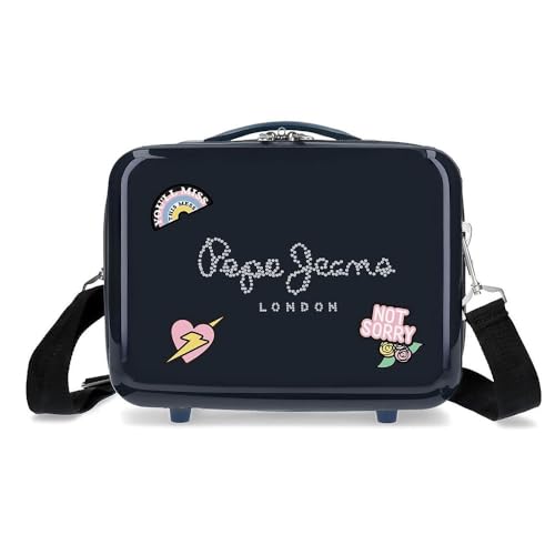 Pepe Jeans Emi Anpassungsfähiger Schönheitsfall Blau 29x21x15 cms ABS Pepe Jeans Emi Anpassungsfähiger Schönheitsfall Blau 29x21x15 cms ABS von Pepe Jeans