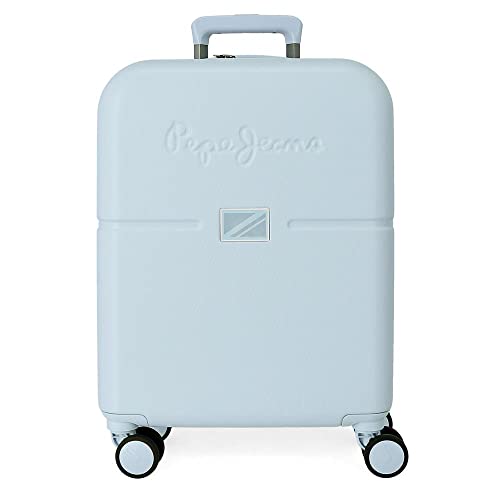 Pepe Jeans Accent Kabinenkoffer Blau 40 x 55 x 20 cm starres ABS integrierter TSA-Verschluss 37 l 2,74 kg 4 Doppelrollen Handgepäck Pepe Jeans Accent Kabinenkoffer Blau 40 x 55 x 20 cm starres ABS integrierter TSA-Verschluss 37 l 2,74 kg 4 Doppelrollen Handgepäck von Pepe Jeans