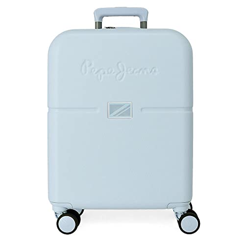 Pepe Jeans Accent Kabinenkoffer Blau 40 x 55 x 20 cm starres ABS integrierter TSA-Verschluss 37 l 3,22 kg 4 Doppelrollen Handgepäck Pepe Jeans Accent Kabinenkoffer Blau 40 x 55 x 20 cm starres ABS integrierter TSA-Verschluss 37 l 3,22 kg 4 Doppelrollen Handgepäck von Pepe Jeans
