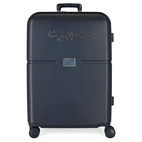 Pepe Jeans Accent Medium Koffer Blau 48x70x28 cm Starres ABS Integrierter TSA-Verschluss 79L 4,32 kg 4 Doppelräder Pepe Jeans Accent Medium Koffer Blau 48x70x28 cm Starres ABS Integrierter TSA-Verschluss 79L 4,32 kg 4 Doppelräder von Pepe Jeans