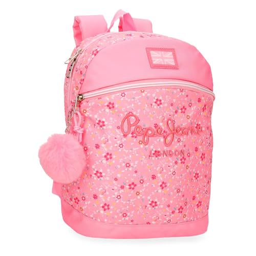 Pepe Jeans Alenka Rucksack, Rosa, 25 x 32 x 12 cm, Polyester, 9,6 l, von Joumma Bags, Rosa, Talla única, Lässiger Rucksack Pepe Jeans Alenka Rucksack, Rosa, 25 x 32 x 12 cm, Polyester, 9,6 l, von Joumma Bags, Rosa, Talla única, Lässiger Rucksack von Pepe Jeans