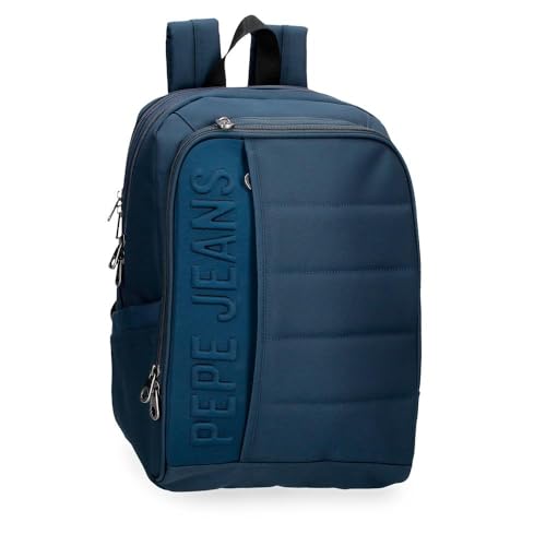 Pepe Jeans Ancor Laptop-Rucksack, 33,8 cm, Blau, 25 x 37 x 12 cm, Polyester, 9,25 l, blau, laptoprucksack Pepe Jeans Ancor Laptop-Rucksack, 33,8 cm, Blau, 25 x 37 x 12 cm, Polyester, 9,25 l, blau, laptoprucksack von Pepe Jeans