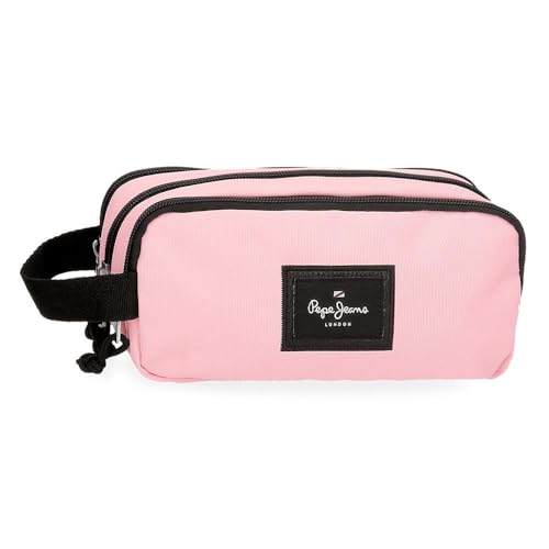 Pepe Jeans Aris Colorful Federmäppchen, dreifach, Rosa, 22 x 10 x 9 cm, Polyester, von Joumma Bags, Rosa, Dreifachmäppchen Pepe Jeans Aris Colorful Federmäppchen, dreifach, Rosa, 22 x 10 x 9 cm, Polyester, von Joumma Bags, Rosa, Dreifachmäppchen von Pepe Jeans