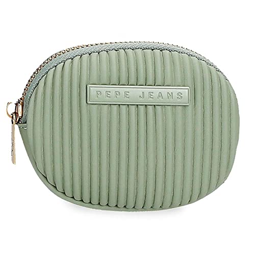 Pepe Jeans Aurora Green Geldbörse 11,5x8,5x1,5 cm Kunstleder Pepe Jeans Aurora Green Geldbörse 11,5x8,5x1,5 cm Kunstleder von Pepe Jeans