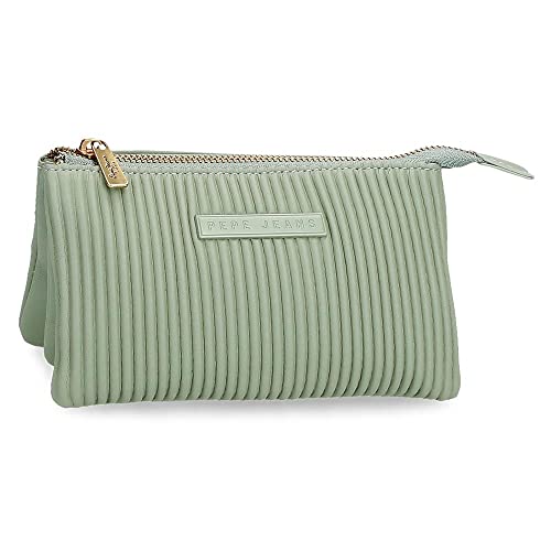 Pepe Jeans Aurora Geldbörse Drei Fächer Grün 17,5 x 9,5 x 2 cm Kunstleder Pepe Jeans Aurora Geldbörse Drei Fächer Grün 17,5 x 9,5 x 2 cm Kunstleder von Pepe Jeans
