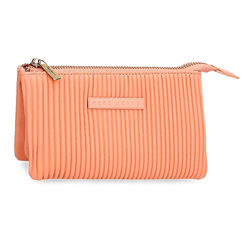 Pepe Jeans Aurora Geldbörse drei Fächer Orange 17,5 x 9,5 x 2 cm Kunstleder Pepe Jeans Aurora Geldbörse drei Fächer Orange 17,5 x 9,5 x 2 cm Kunstleder von Pepe Jeans