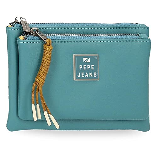 Pepe Jeans Bea Purse Kulturbeutel Blau 17x9x2 cm Kunstleder Pepe Jeans Bea Purse Kulturbeutel Blau 17x9x2 cm Kunstleder von Pepe Jeans