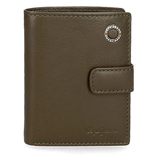 Pepe Jeans adge, kaki, única, Click-Brieftasche Pepe Jeans adge, kaki, única, Click-Brieftasche von Pepe Jeans