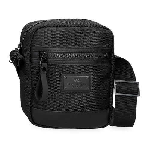 Pepe jeans Blackmore, Umhängetasche, Gürteltasche, Geldbörse, aus Polyester und Kunstlederdetails, wasserabweisender Stoff. Von Joumma Bags Pepe jeans Blackmore, Umhängetasche, Gürteltasche, Geldbörse, aus Polyester und Kunstlederdetails, wasserabweisender Stoff. Von Joumma Bags von Pepe jeans