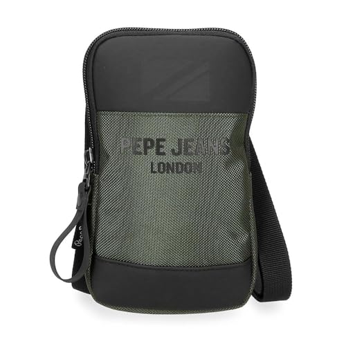 Pepe Jeans Bromley Kleine Umhängetasche Grün 10,5 x 18 x 2 cm Polyester, grün, Talla única, Kleine Umhängetasche Pepe Jeans Bromley Kleine Umhängetasche Grün 10,5 x 18 x 2 cm Polyester, grün, Talla única, Kleine Umhängetasche von Pepe Jeans