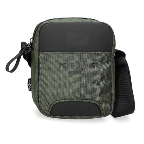 Pepe Jeans Bromley Kleine Umhängetasche Grün 15x19,5x6 cm Polyester, grün, Talla única, Kleine Umhängetasche Pepe Jeans Bromley Kleine Umhängetasche Grün 15x19,5x6 cm Polyester, grün, Talla única, Kleine Umhängetasche von Pepe Jeans