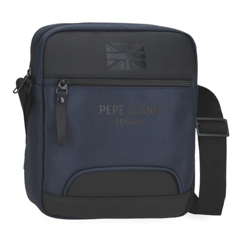 Pepe Jeans Bromley Umhängetasche, Blau, 23 x 27 x 7 cm, Polyester, von Joumma Bags, blau, Talla única, Umhängetasche Pepe Jeans Bromley Umhängetasche, Blau, 23 x 27 x 7 cm, Polyester, von Joumma Bags, blau, Talla única, Umhängetasche von Pepe Jeans