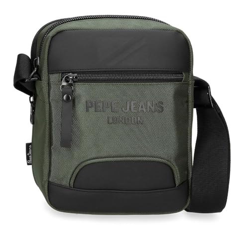 Pepe Jeans Bromley Umhängetasche Grün 17x22x7,5 cm Polyester, grün, Talla única, Umhängetasche Pepe Jeans Bromley Umhängetasche Grün 17x22x7,5 cm Polyester, grün, Talla única, Umhängetasche von Pepe Jeans