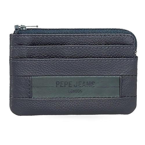 Pepe Jeans Checkbox Geldbörse Blau 11 x 7 x 1,5 cm Leder, blau, Talla única, geldbörse Pepe Jeans Checkbox Geldbörse Blau 11 x 7 x 1,5 cm Leder, blau, Talla única, geldbörse von Pepe Jeans