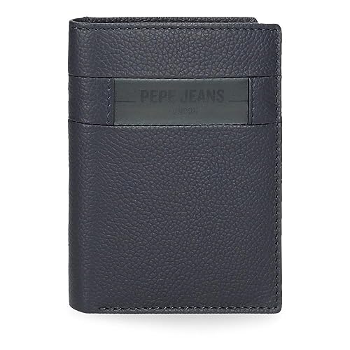 Pepe Jeans Checkbox Vertikale Geldbörse mit Geldbörse, Blau, 8,5 x 11,5 x 1 cm, Leder, blau, Talla única, Vertikale Geldbörse mit Geldbörse Pepe Jeans Checkbox Vertikale Geldbörse mit Geldbörse, Blau, 8,5 x 11,5 x 1 cm, Leder, blau, Talla única, Vertikale Geldbörse mit Geldbörse von Pepe Jeans