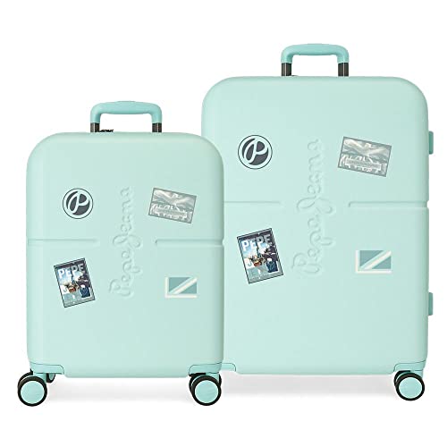 Pepe Jeans Brust Kofferset, blau, Kofferset Pepe Jeans Brust Kofferset, blau, Kofferset von Pepe Jeans