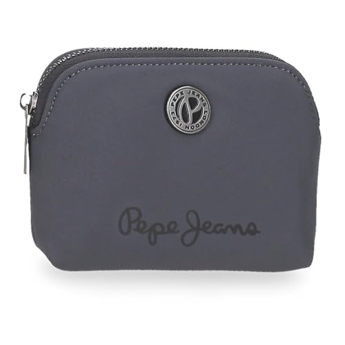 Pepe Jeans Corin Geldbörse Grau 11,5 x 8,5 x 1,5 cm Polyester und PU 0,15 l by Joumma Bags, grau, Talla única, Geldbörse Pepe Jeans Corin Geldbörse Grau 11,5 x 8,5 x 1,5 cm Polyester und PU 0,15 l by Joumma Bags, grau, Talla única, Geldbörse von Pepe Jeans