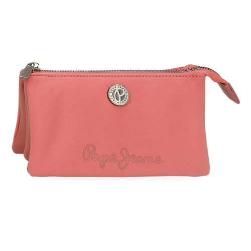Pepe Jeans Corin Geldbörse mit DREI Fächern, Rosa, 17,5 x 9,5 x 2 cm, Polyester und PU von Joumma Bags, Rosa, Talla única, Geldbörse mit DREI Fächern Pepe Jeans Corin Geldbörse mit DREI Fächern, Rosa, 17,5 x 9,5 x 2 cm, Polyester und PU von Joumma Bags, Rosa, Talla única, Geldbörse mit DREI Fächern von Pepe Jeans