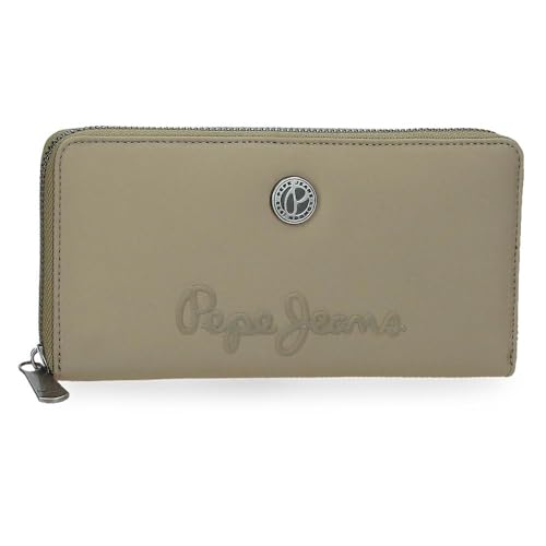 Pepe Jeans Corin Geldbörse mit Kartenfach, Grün, 19,5 x 10 x 2 cm, Polyester und PU von Joumma Bags, grün, Talla única, Brieftasche mit Kartenfach Pepe Jeans Corin Geldbörse mit Kartenfach, Grün, 19,5 x 10 x 2 cm, Polyester und PU von Joumma Bags, grün, Talla única, Brieftasche mit Kartenfach von Pepe Jeans