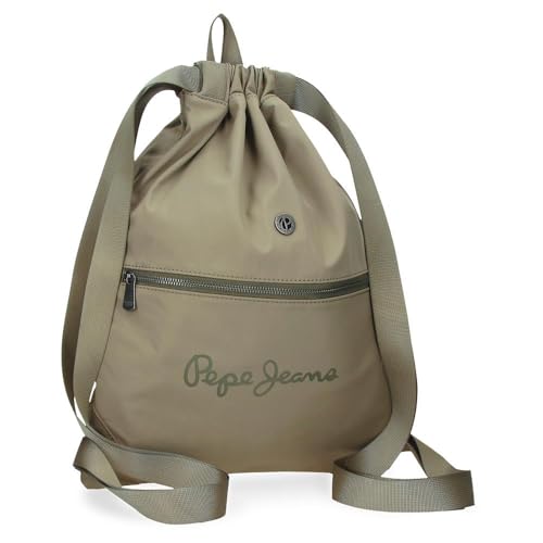 Pepe Jeans Corin Gepäcktasche für Damen, grün, Talla única, Rucksack Pepe Jeans Corin Gepäcktasche für Damen, grün, Talla única, Rucksack von Pepe Jeans