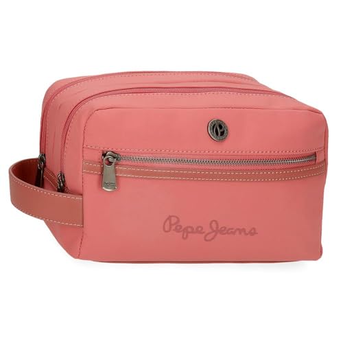 Pepe Jeans Corin Kosmetiktasche, Rosa, 26 x 16 x 12 cm, Polyester und PU von Joumma Bags, Rosa, Talla única, Kulturbeutel Pepe Jeans Corin Kosmetiktasche, Rosa, 26 x 16 x 12 cm, Polyester und PU von Joumma Bags, Rosa, Talla única, Kulturbeutel von Pepe Jeans