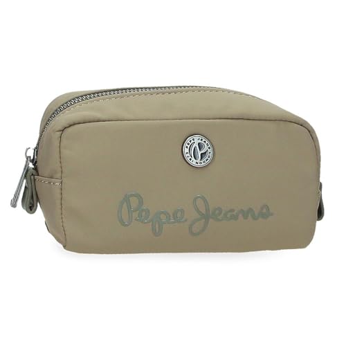 Pepe Jeans Corin Kulturbeutel, Einheitsgröße, grün, Talla única, Kosmetiktasche von Pepe Jeans