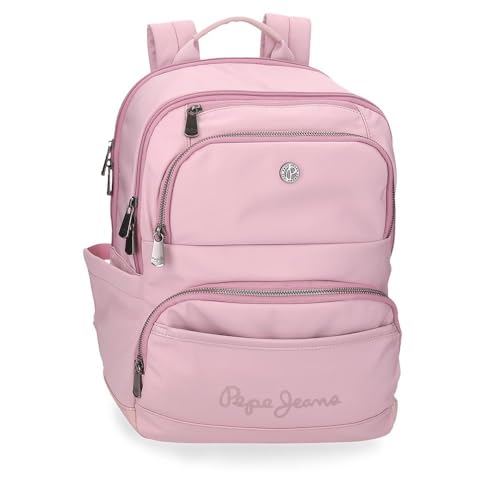 Pepe Jeans Corin Laptop-Rucksack, 39,6 cm, Rosa, 29 x 40 x 14 cm, Polyester und PU, 18,48 l, von Joumma Bags, Rosa, Talla única, laptoprucksack Pepe Jeans Corin Laptop-Rucksack, 39,6 cm, Rosa, 29 x 40 x 14 cm, Polyester und PU, 18,48 l, von Joumma Bags, Rosa, Talla única, laptoprucksack von Pepe Jeans