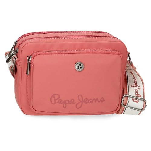 Pepe Jeans Corin Umhängetasche, Rosa, 25 x 18 x 7 cm, Polyester und PU by Joumma Bags, Rosa, Talla única, Umhängetasche Pepe Jeans Corin Umhängetasche, Rosa, 25 x 18 x 7 cm, Polyester und PU by Joumma Bags, Rosa, Talla única, Umhängetasche von Pepe Jeans