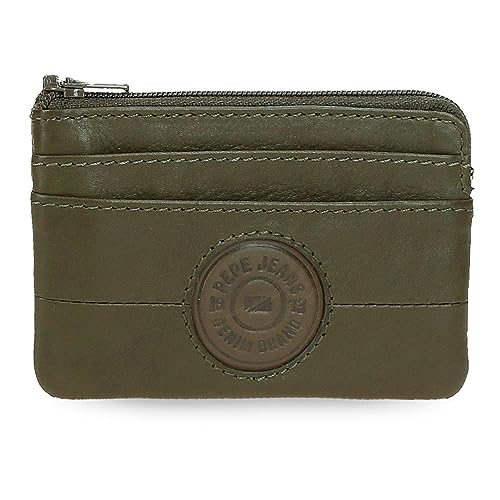 Pepe Jeans Cracker Geldbörse Grün 11x7x1,5 cm Leder, grün, Talla única, geldbörse Pepe Jeans Cracker Geldbörse Grün 11x7x1,5 cm Leder, grün, Talla única, geldbörse von Pepe Jeans